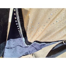 Justo noir velours T36/38