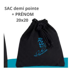 Pochette demi-pointes personnalisable